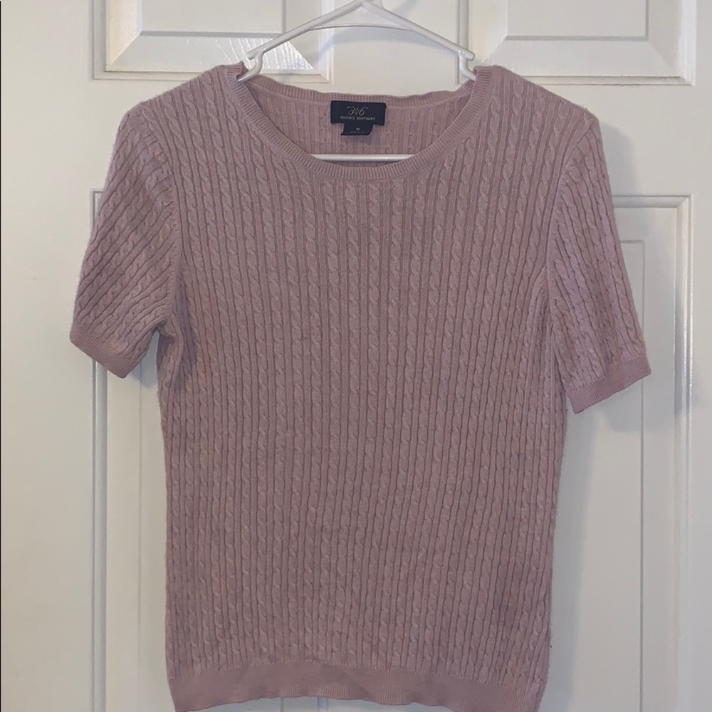 Brooks Brothers “346” Silk Cashmiere Top